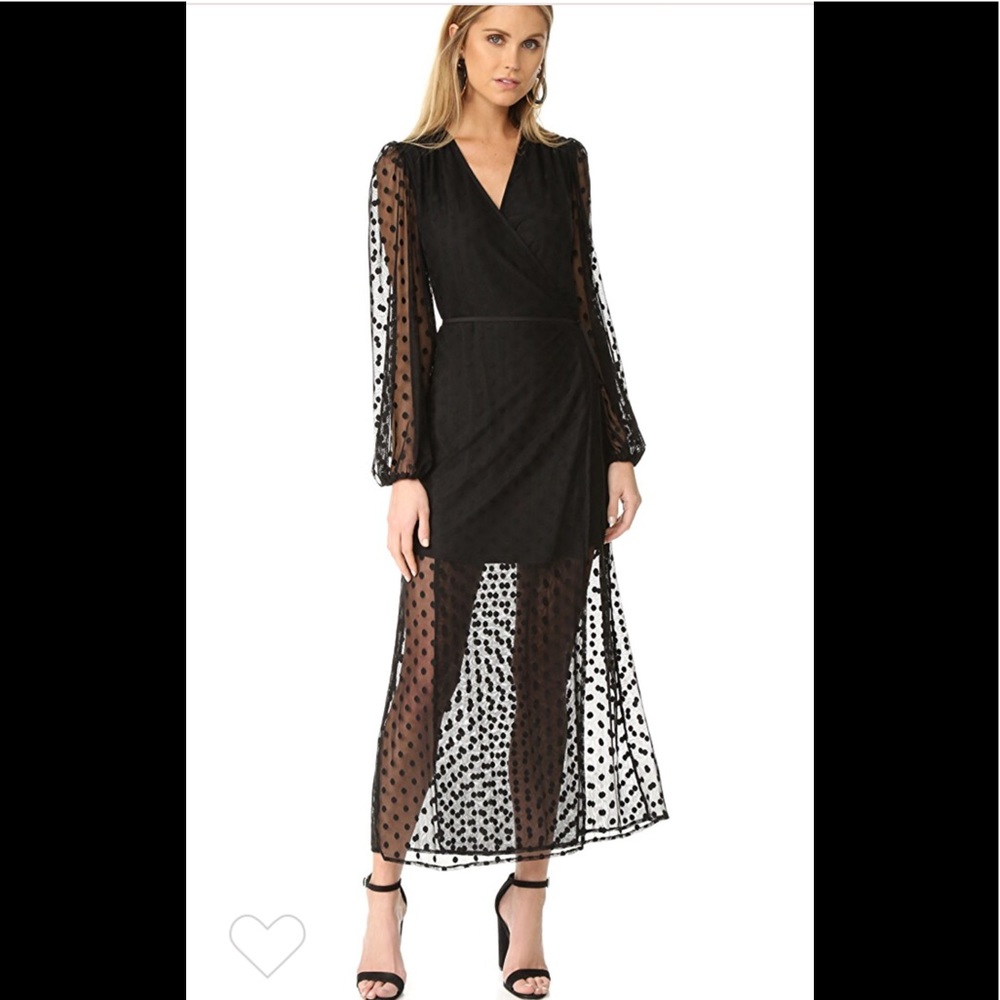 Yumi Kim Wicked Game Wrap Maxi Dress